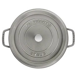 Cocotte 16 cm, Rond(e), Gris graphite, Fonte