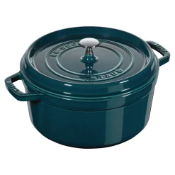 Cocotte 26 cm, Rond(e), La Mer, Fonte