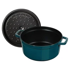 Cocotte 26 cm, Rond(e), La Mer, Fonte