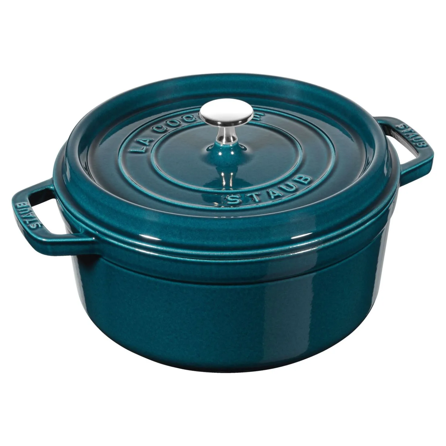 Cocotte 22 cm, Rond(e), La Mer, Fonte