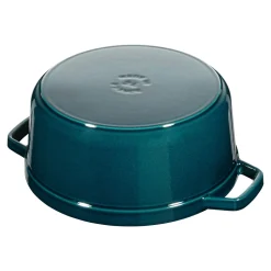 Cocotte 24 cm, Rond(e), La Mer, Fonte