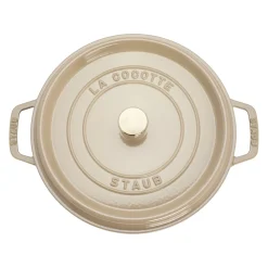 Cocotte 22 cm, Rond(e), Sésame, Fonte