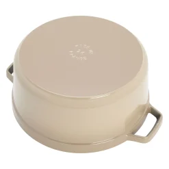 Cocotte 22 cm, Rond(e), Sésame, Fonte