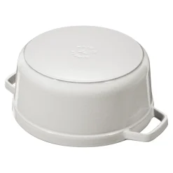 Cocotte 22 cm, Rond(e), Truffe blanche, Fonte