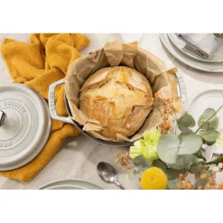 Cocotte 26 cm, Rond(e), Truffe blanche, Fonte