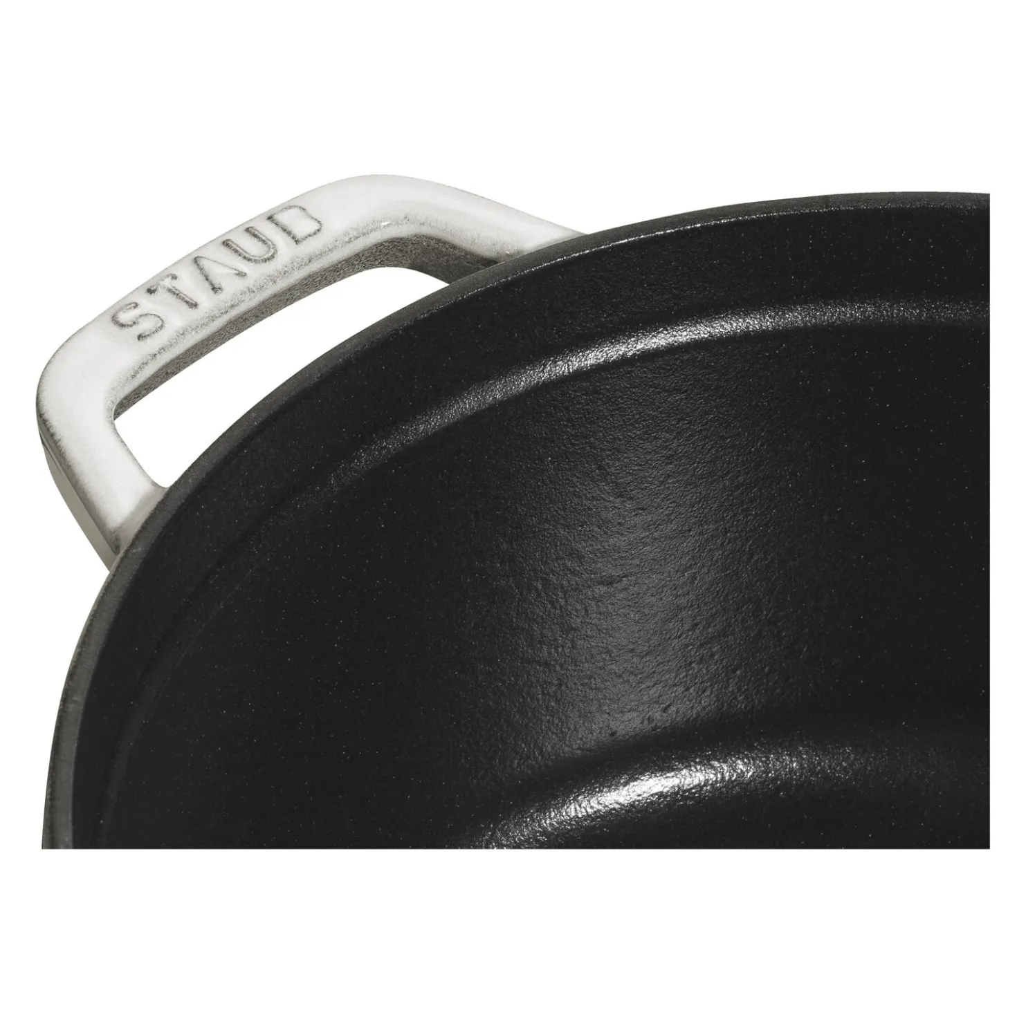 Cocotte 20 cm, Rond(e), Truffe blanche, Fonte