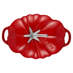 Cocotte 25 cm, Tomate, Cerise, Fonte