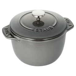 Cocotte à riz 12 cm, Rond(e), Gris graphite, Fonte