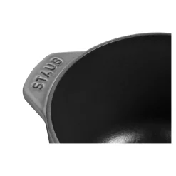 Cocotte à riz 16 cm, Rond(e), Gris graphite, Fonte