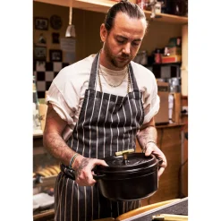 Cocotte Buster+Punch 24 cm, Rond(e), Noir mat, Fonte
