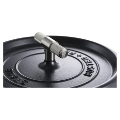 Cocotte Buster+Punch 24 cm, Rond(e), Noir mat, Fonte