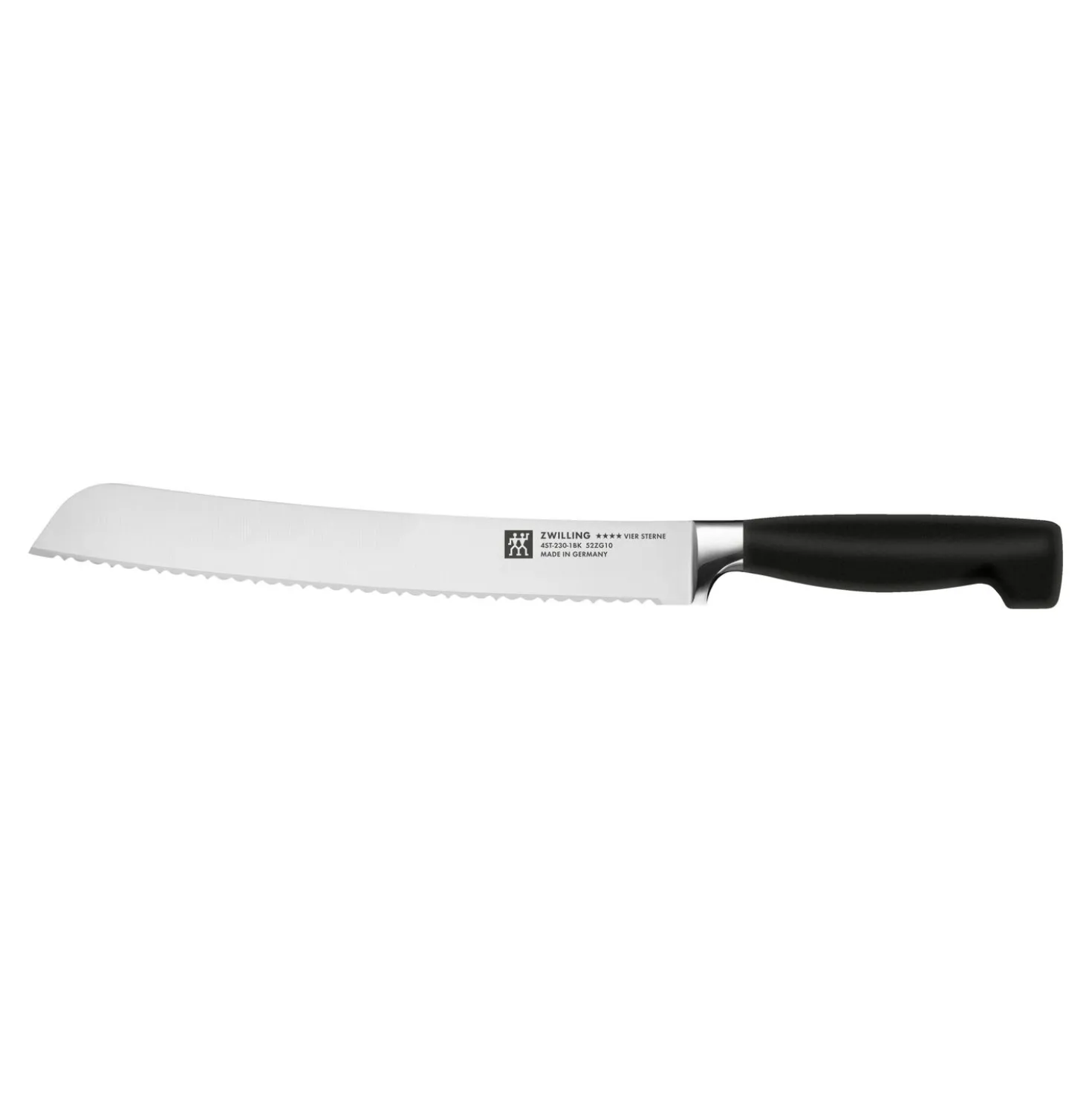 Couteau à pain 23 cm, à double dentur