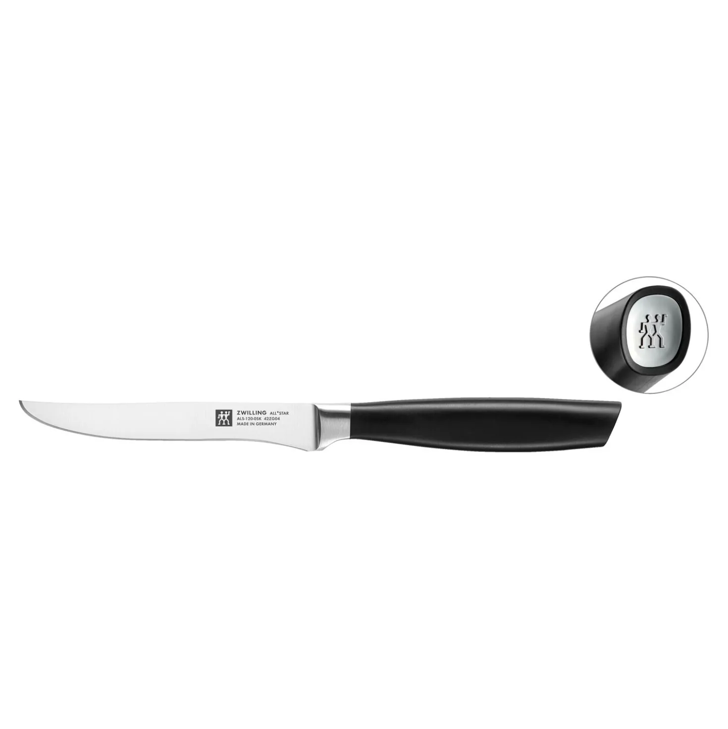 Couteau à steak 12 cm, Argent