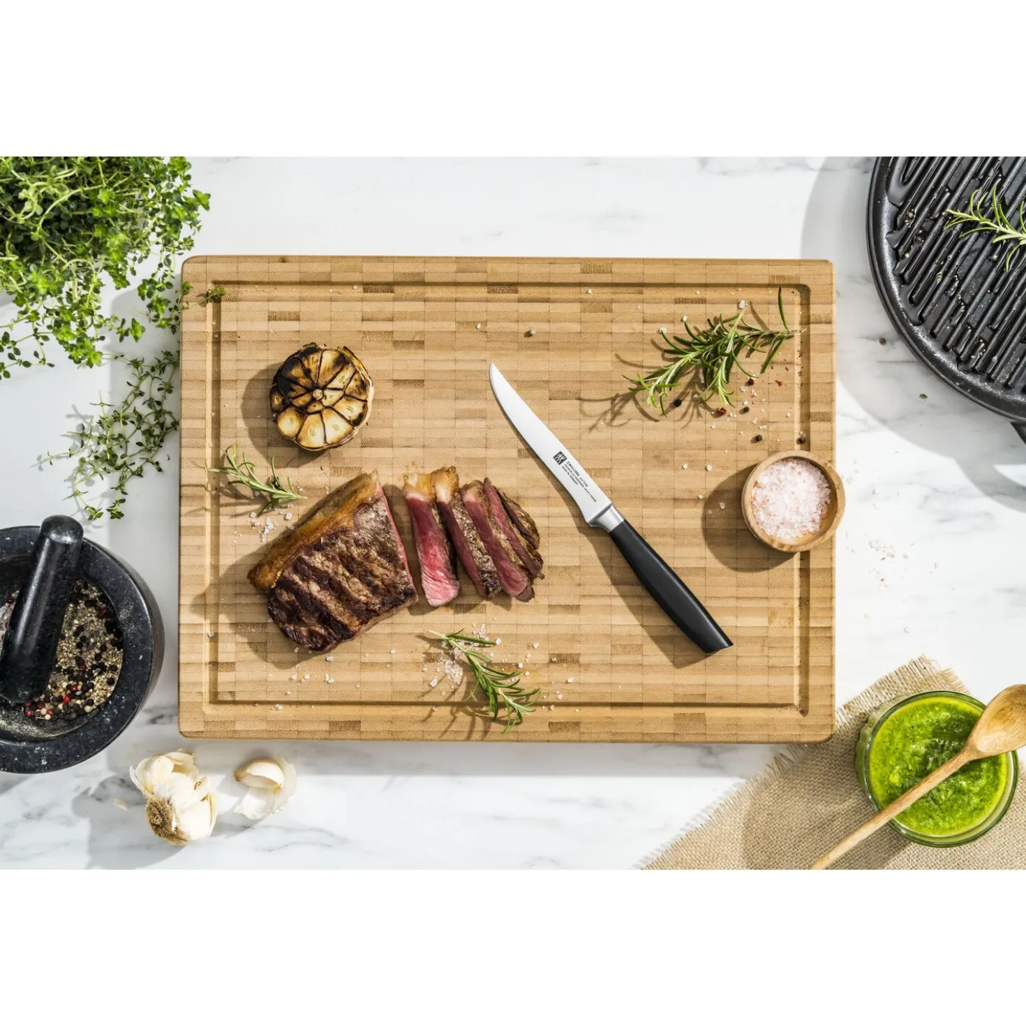 Couteau à steak 12 cm, Argent
