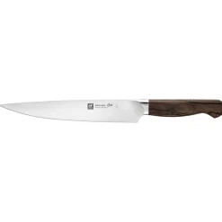 Couteau à trancher 20 cm, Brun, Tranchant lisse
