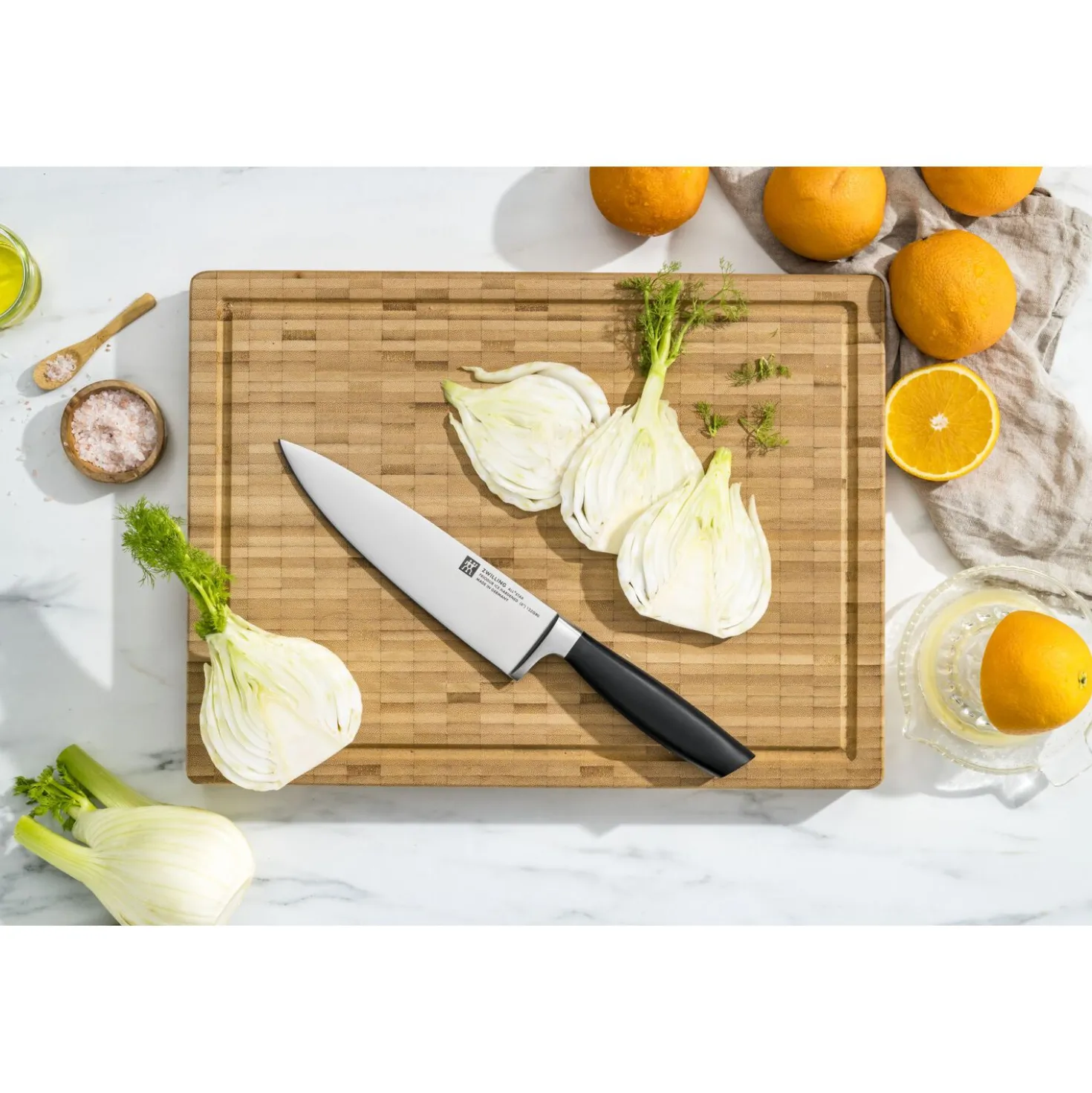 Couteau de chef 20 cm, Argent