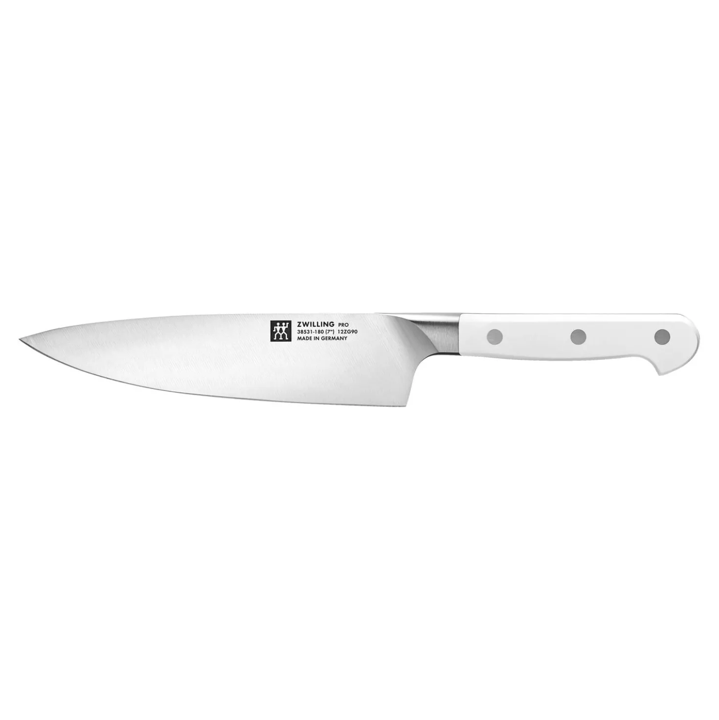 Couteau de chef 18 cm, Blanc