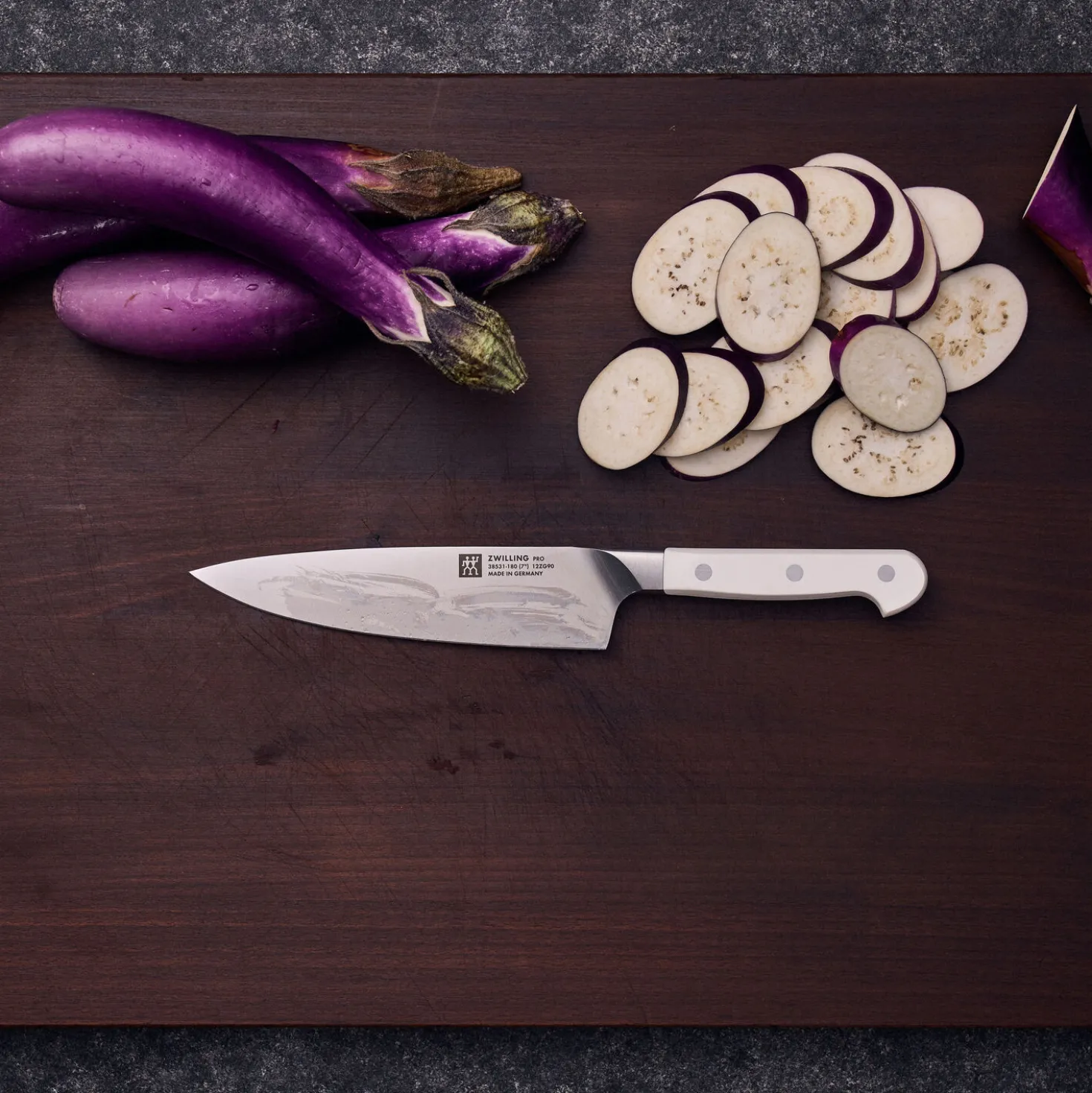 Couteau de chef 18 cm, Blanc