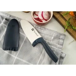 Couteau de chef 10 cm, Bleu