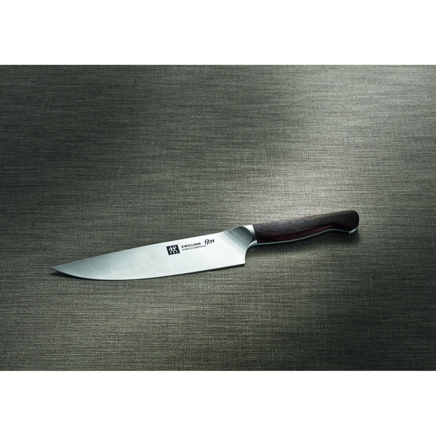 Couteau de chef 20 cm, Brun, Ziricote