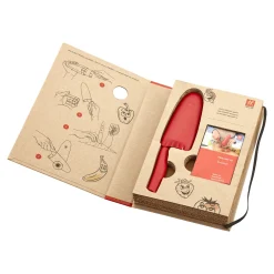 Couteau de chef 10 cm, Rouge