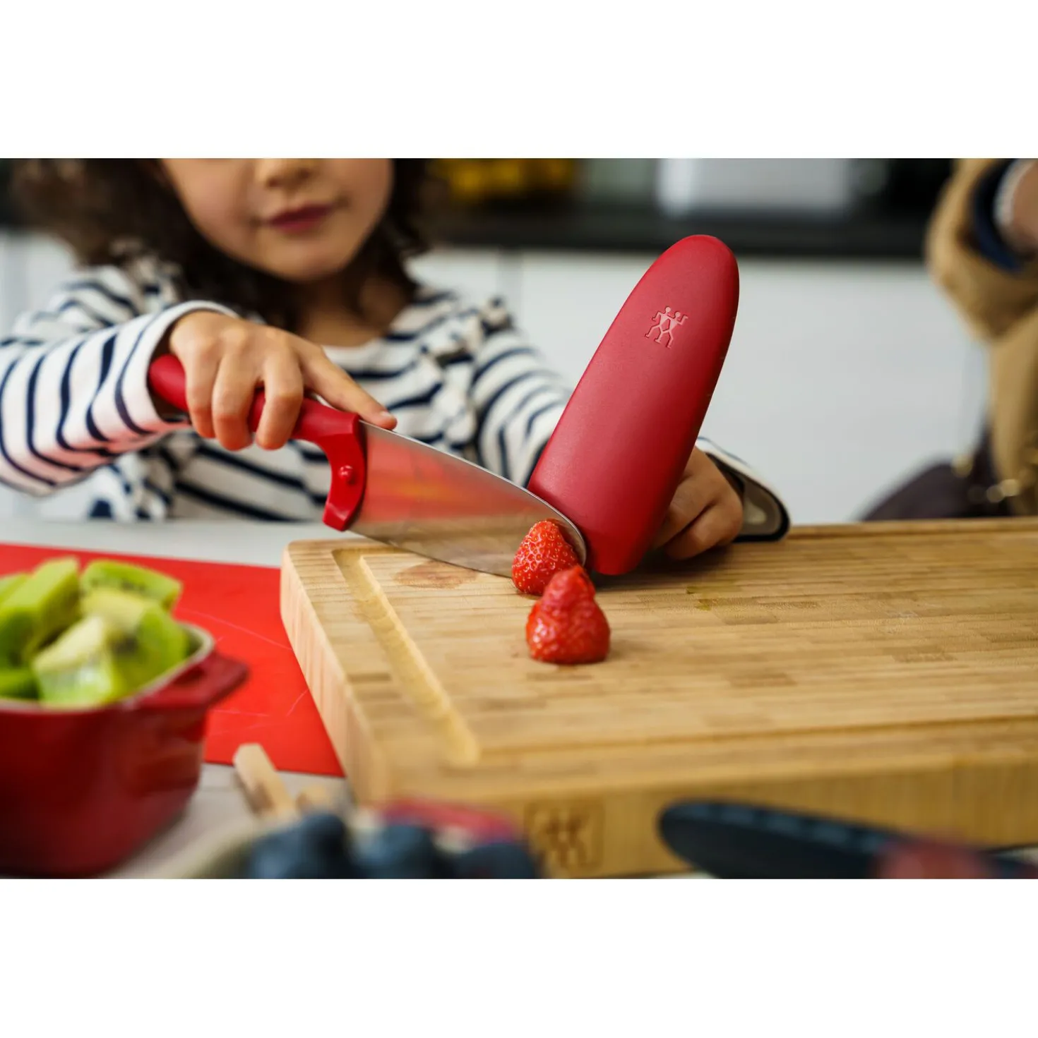 Couteau de chef 10 cm, Rouge