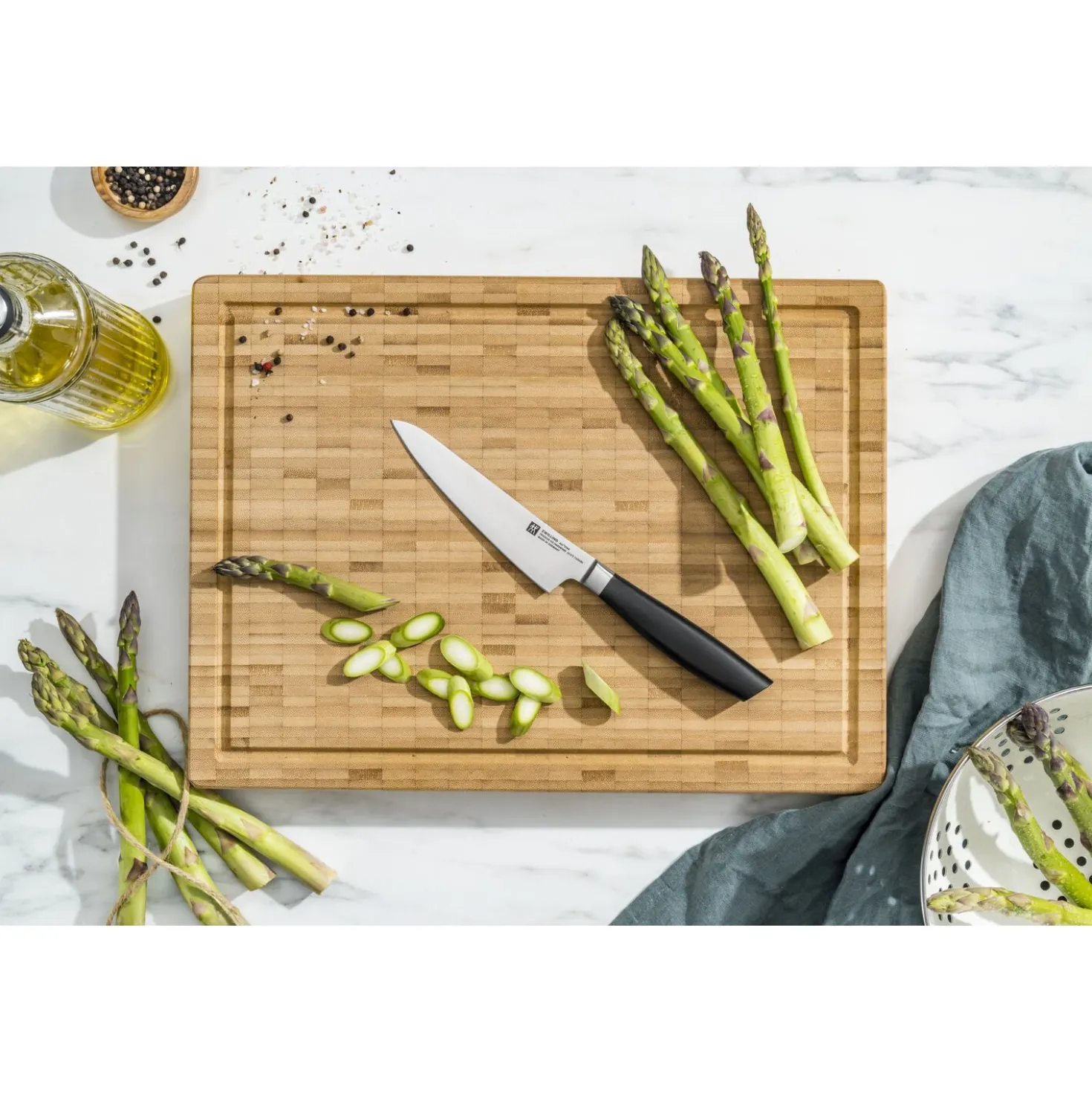 Couteau de chef compact 14 cm, Argent
