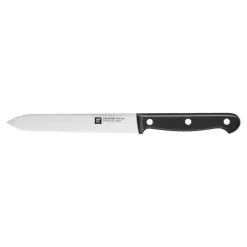 Couteau universel 13 cm, tranchant dentelé
