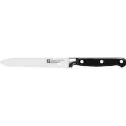 Couteau universel 13 cm, tranchant dentelé