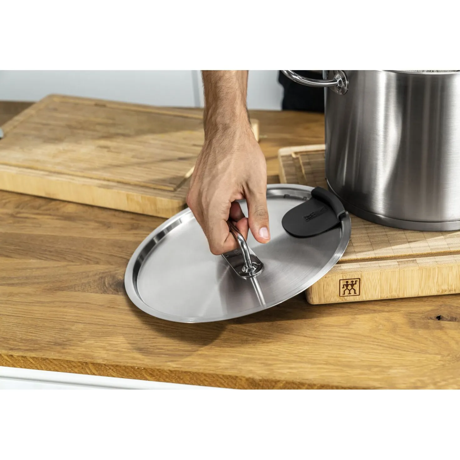 Couvercle sous vide 24 cm, Inox 18/10