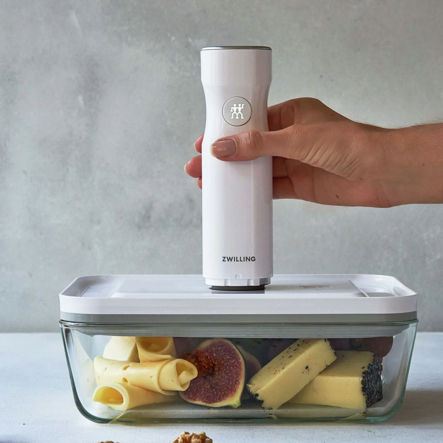 Couvercle sous vide, Boîte à frigo, Grey Line