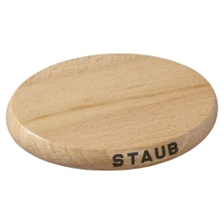 Dessous de plat magnétique 15 cm, Ovale, Hêtre