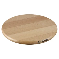 Dessous de plat magnétique 23 cm, Rond(e), Hêtre