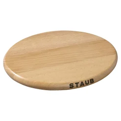 Dessous de plat magnétique 29 cm, Ovale, Hêtre