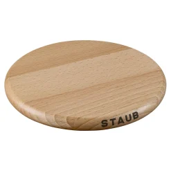 Dessous de plat magnétique 16 cm, Rond(e), Hêtre