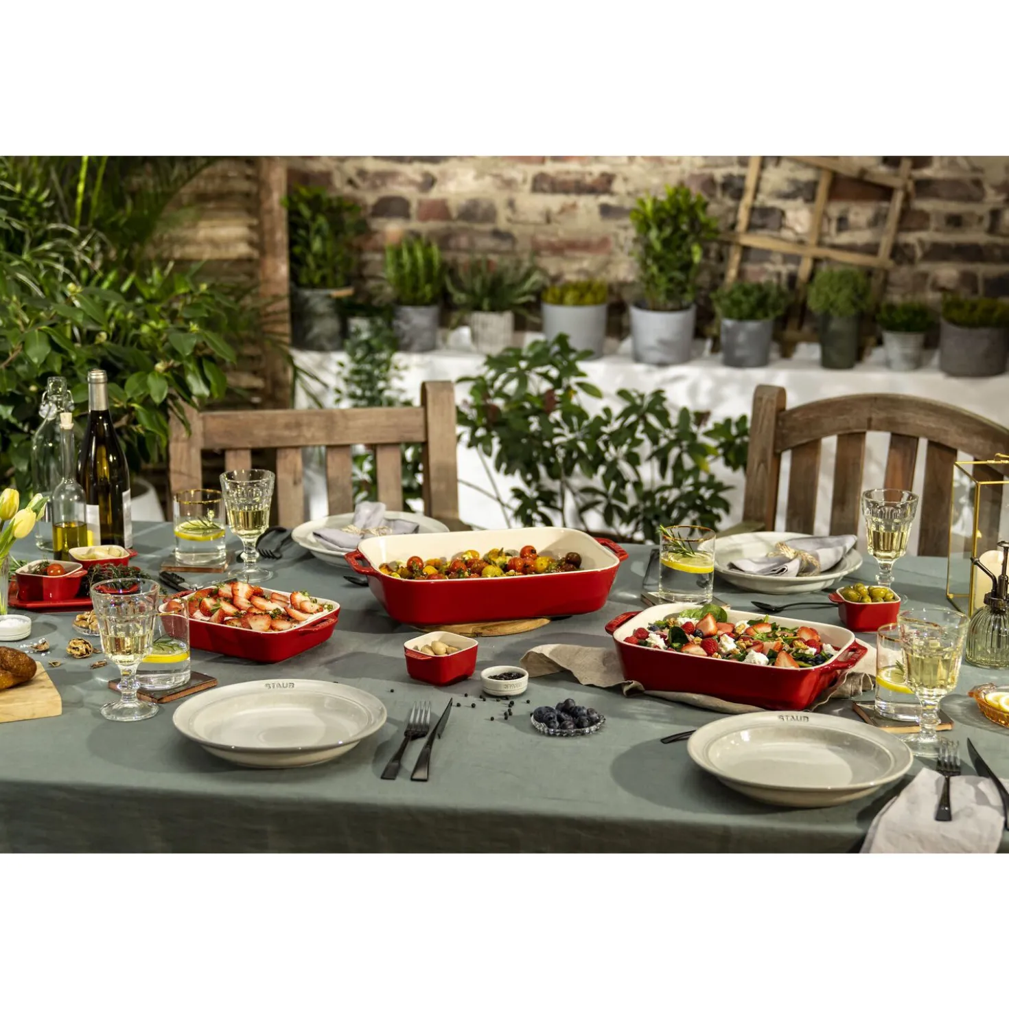 Ensemble de plats à four 3-pcs
