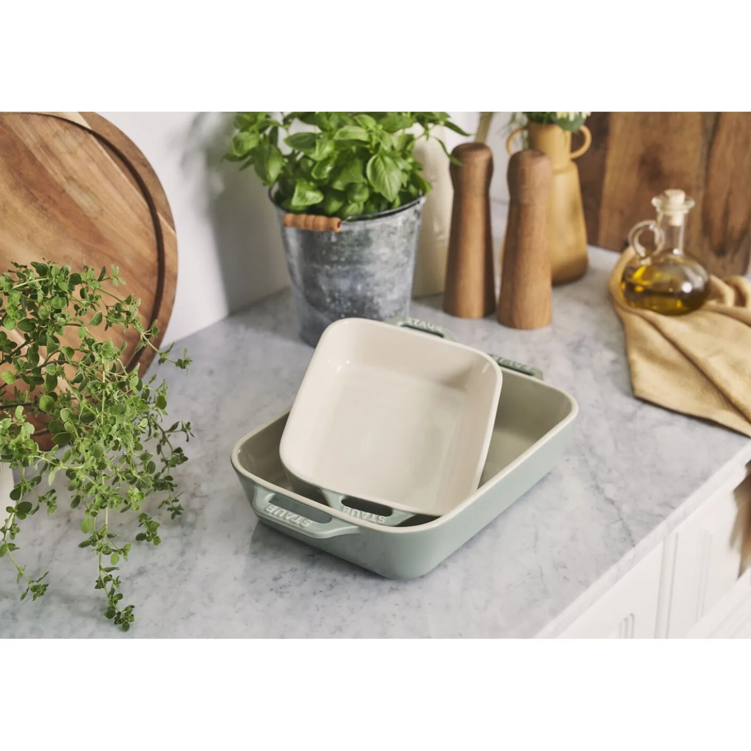 Ensemble de plats à four 2-pcs