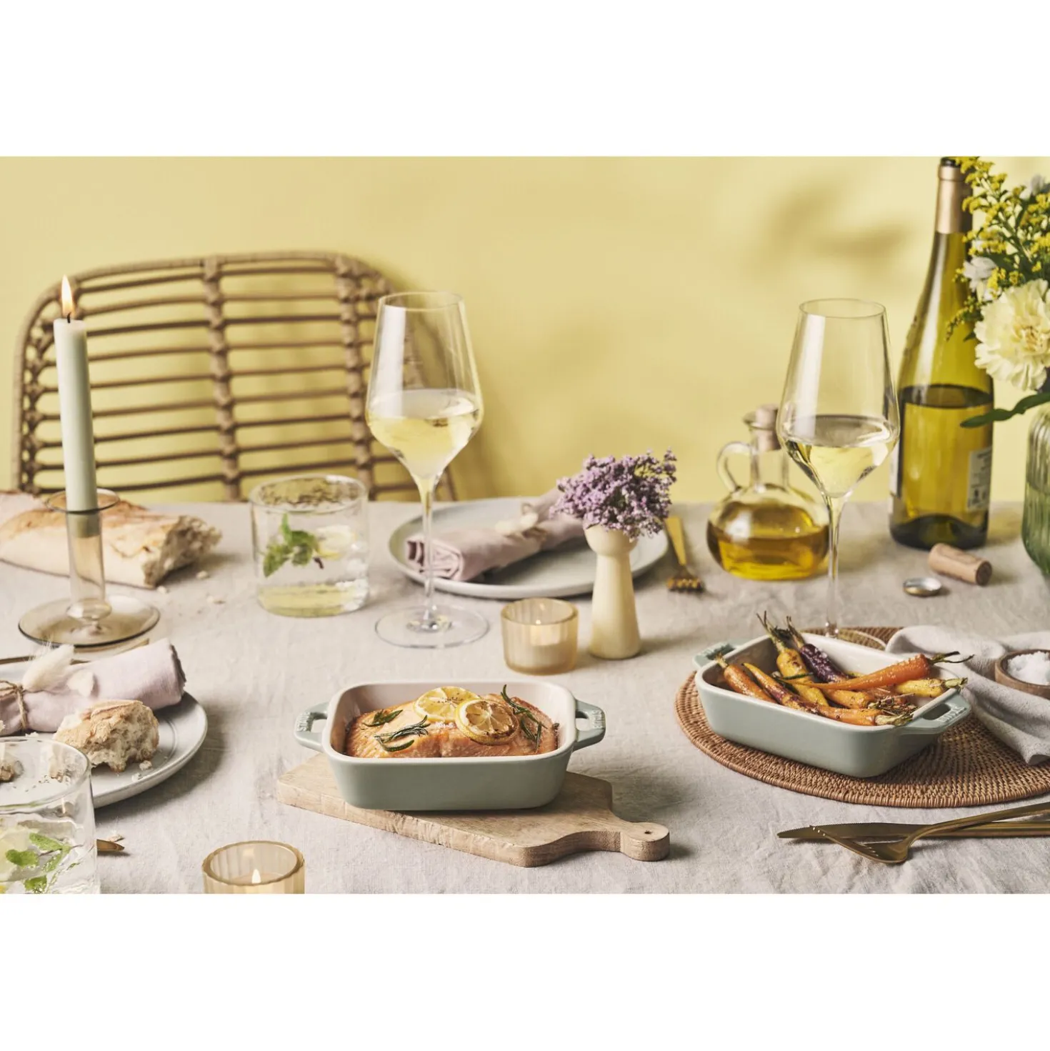 Ensemble de plats à four 2-pcs