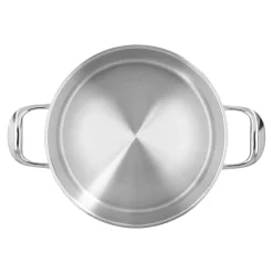 Faitout avec couvercle 22 cm, Inox 18/10