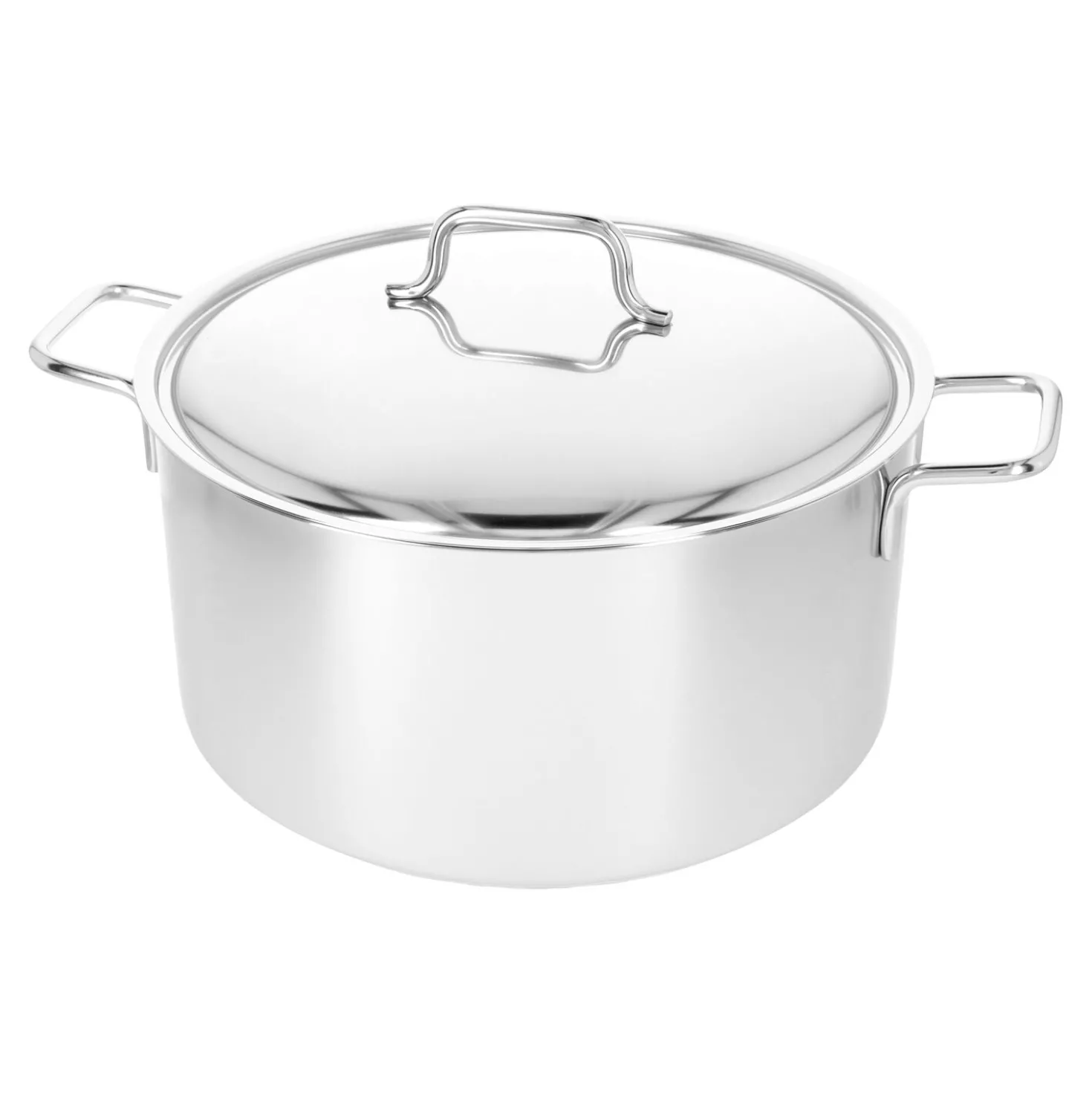 Faitout avec couvercle 28 cm, Inox 18/10