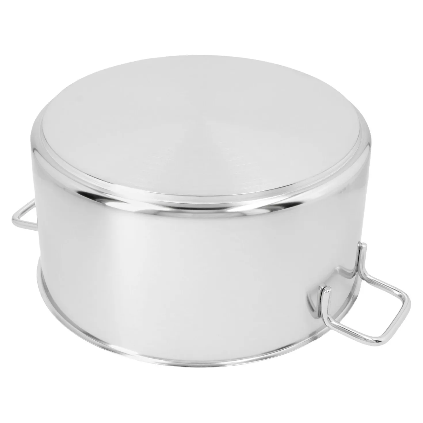 Faitout avec couvercle 28 cm, Inox 18/10