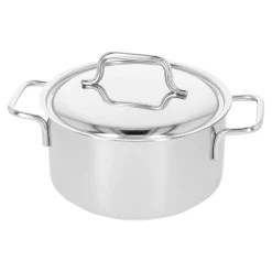 Faitout avec couvercle 18 cm, Inox 18/10