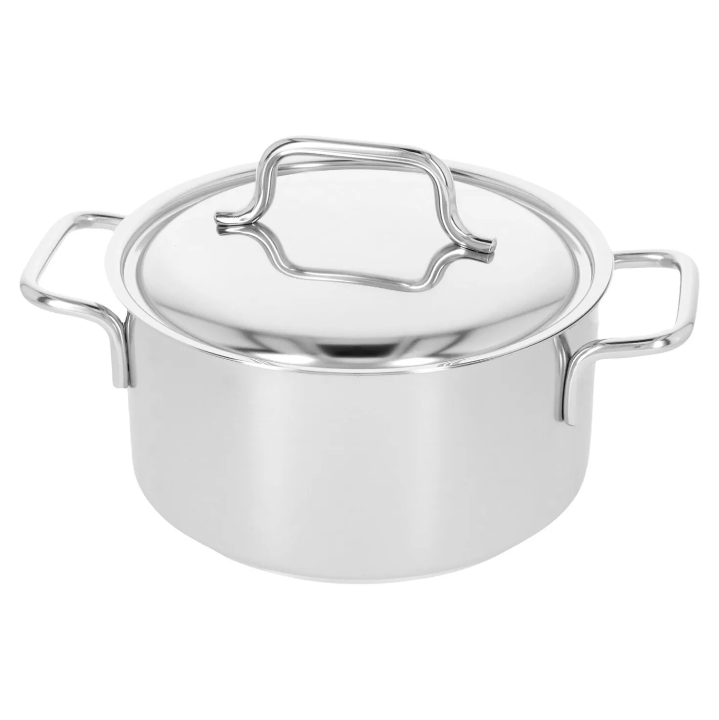 Faitout avec couvercle 18 cm, Inox 18/10