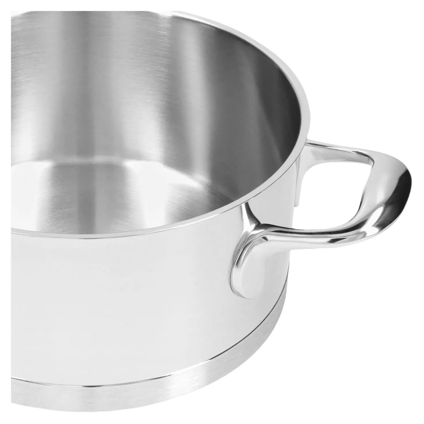Faitout avec couvercle 20 cm, Inox 18/10
