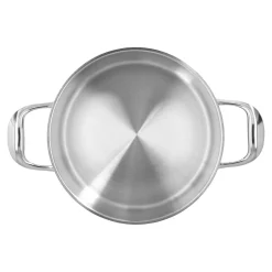 Faitout avec couvercle 20 cm, Inox 18/10