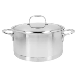 Faitout avec couvercle 24 cm, Inox 18/10