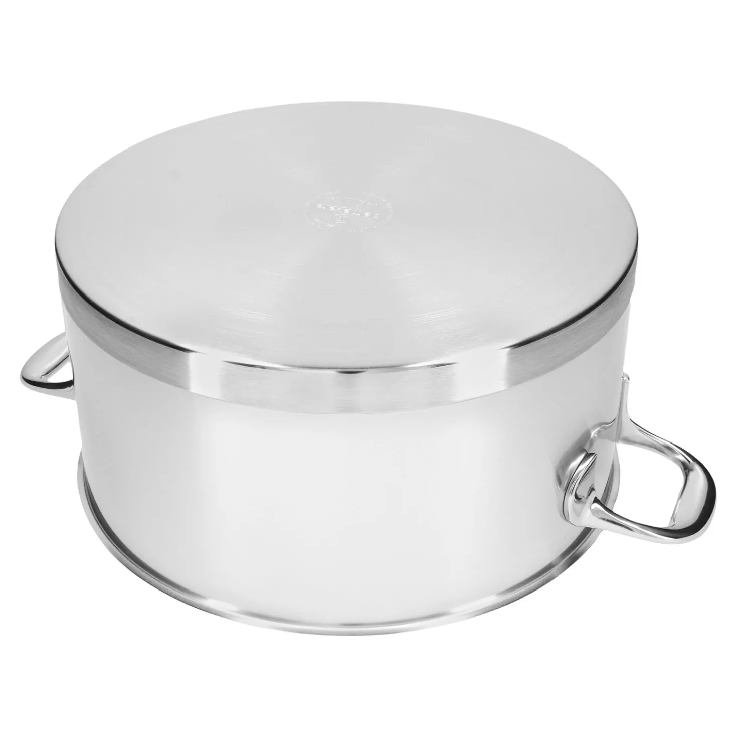 Faitout avec couvercle 28 cm, Inox 18/10