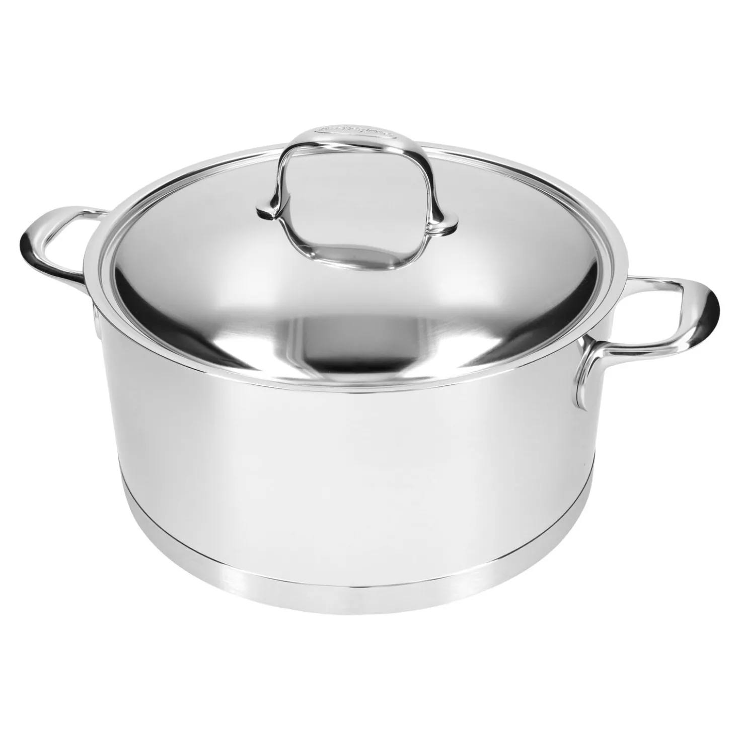 Faitout avec couvercle 28 cm, Inox 18/10