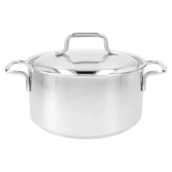 Faitout avec couvercle 20 cm, Inox 18/10