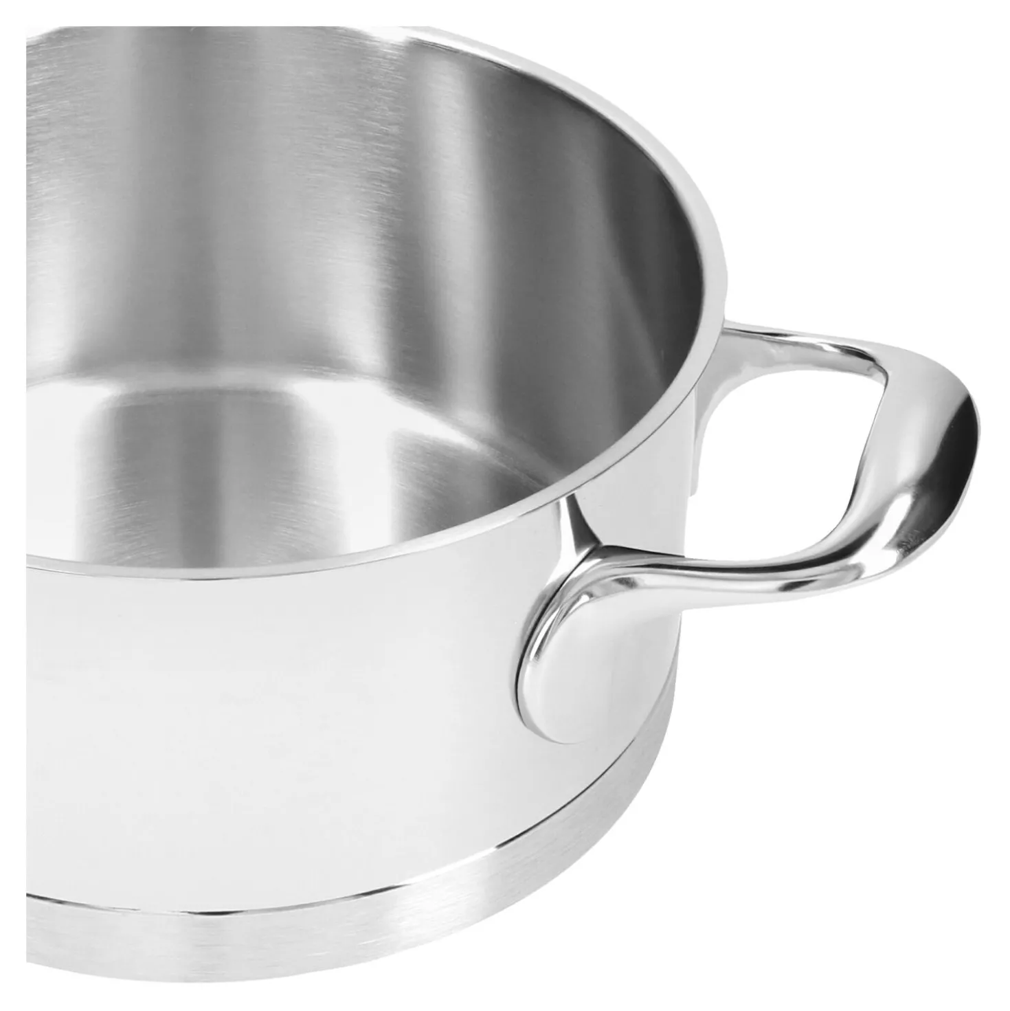Faitout avec couvercle 18 cm, Inox 18/10